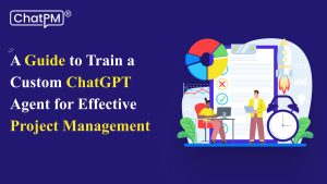 Illustration of a custom ChatGPT agent managing project tasks and team collaboration