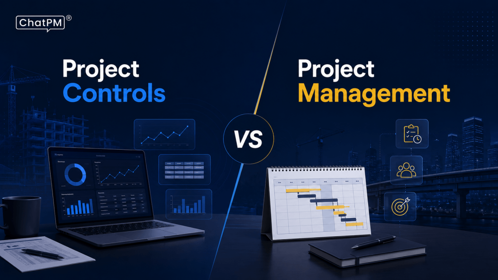 Project Controls vs Project Management