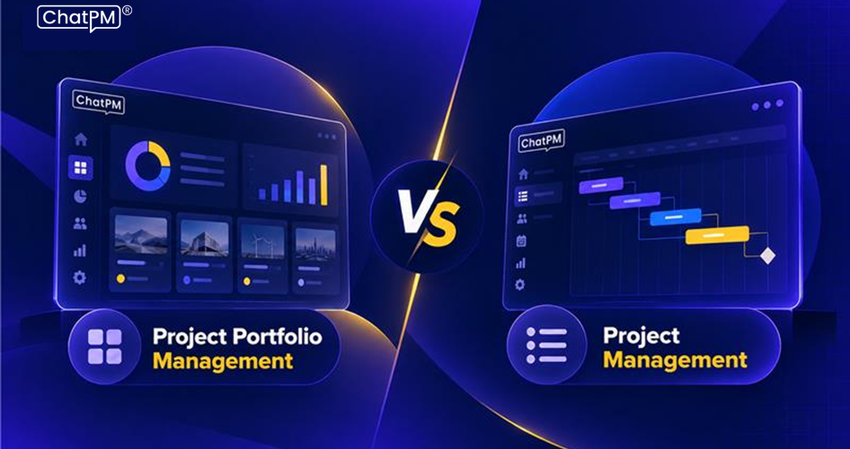 project portfolio management vs project management